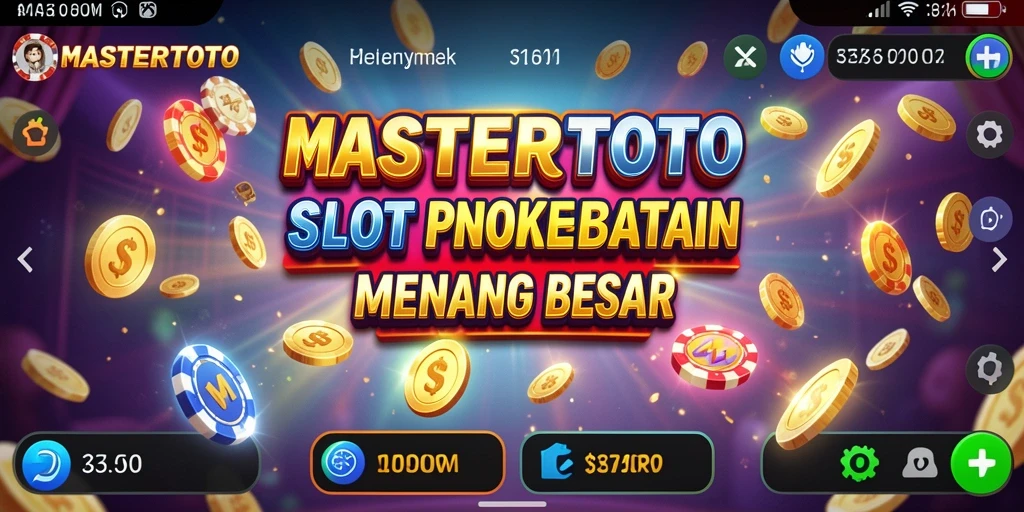 Tampilan menarik dari gameplay Slot MASTERTOTO yang seru.