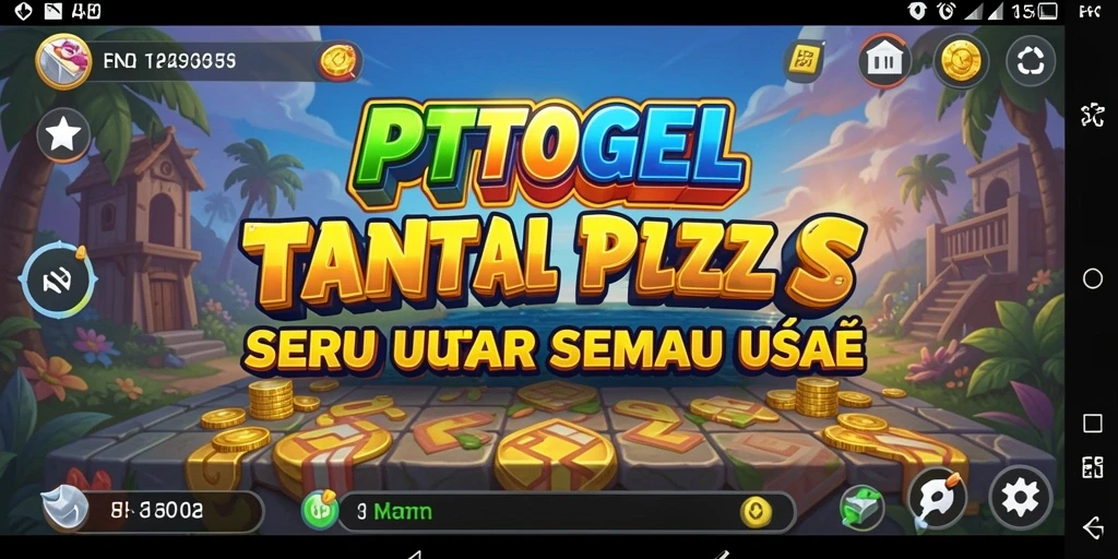 Tampilan gameplay menarik dari PTTOGEL dengan teka-teki menantang.