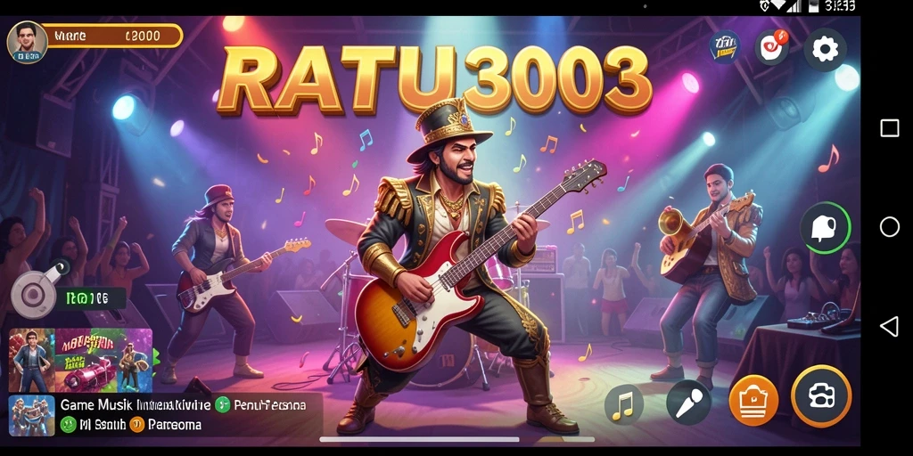 Tampilan menarik dari gameplay <strong>RATU303</strong> dengan berbagai pilihan lagu.