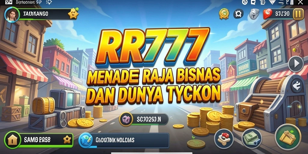 Gameplay menarik RR777 dengan elemen Tycoon yang mendebarkan.