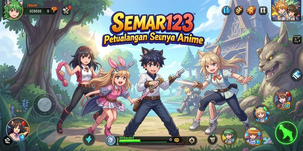 Tampilan gameplay seru dan grafis menawan dari SEMAR123.