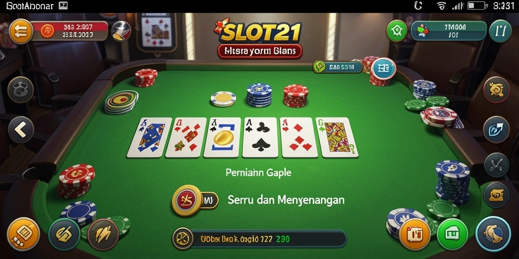 Tampilan gameplay SLOT21 yang seru dan interaktif.