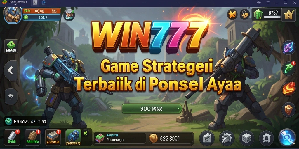 Tampilan gameplay menarik dalam WIN777 dengan elemen strategi.